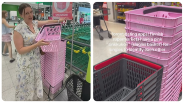 Supermarket dating trend goes viral