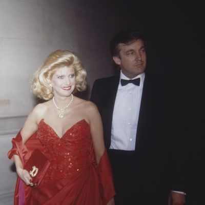 Ivana and Donald Trump at Met Gala 1986: Dance
