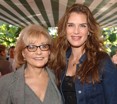 Barbara Walters and Brooke Shields