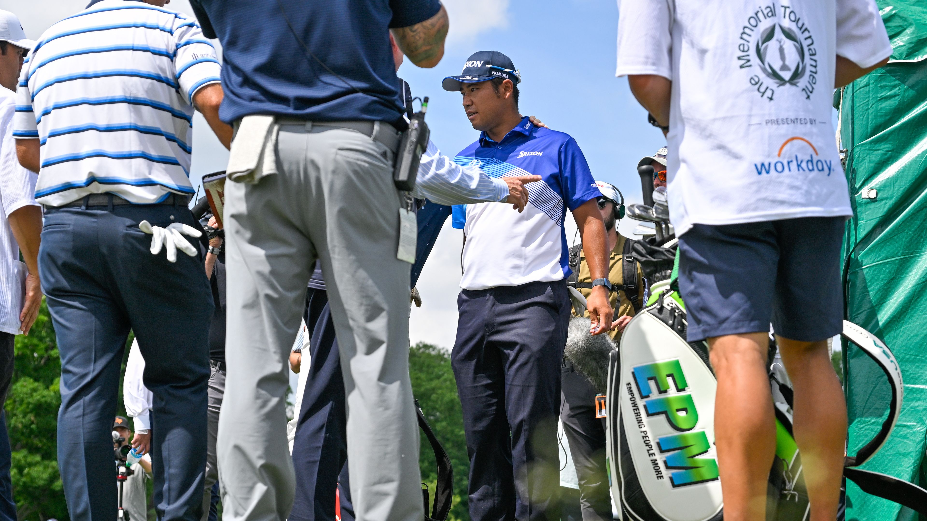 Hideki Matsuyama disqualified from the Memorial for too much paint on his 3-wood