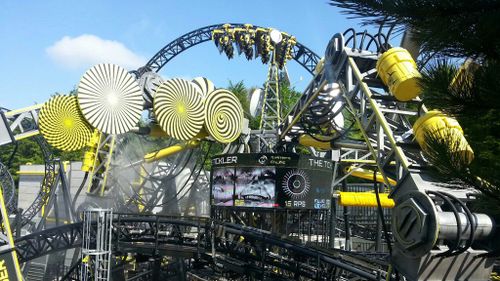 The rollercoaster was temporarily shut down in late 2013 when some plastic wheels detached and hit passengers. (Alton Towers)