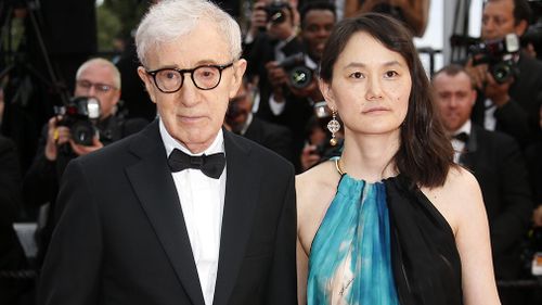 Allen and his wife - who is his former step-daughter - Soon-Yi Previn. (AAP)