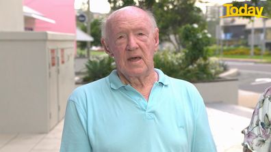 Retiree Denis was ordered out of his Coolangatta home on the Gold Coast last week.