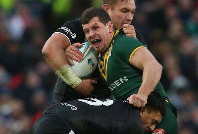 The Australian forwards dominated their Kiwi rivals for the whole 80 minutes. (Getty)