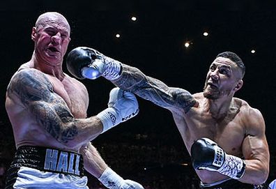 Barry Hall v Sonny Bill Williams (Flavio Brancaleone/The Sydney Morning Herald)