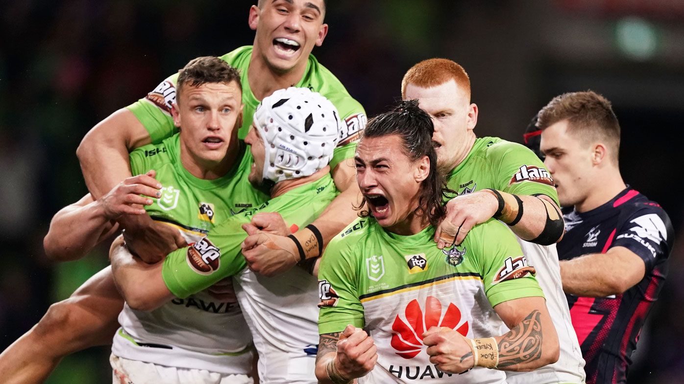 Canberra Raiders topple Melbourne Storm at AAMI Park