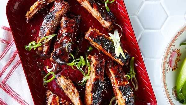 Chinese BBQ lamb ribs