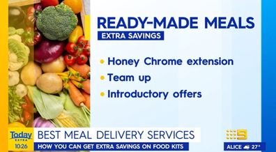 meal delivery services Today Extra