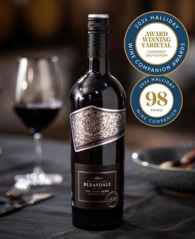 Cabernet Sauvignon of the Year – Bleasdale Vineyards The Iron Duke Cabernet Sauvignon 2021 Langhorne Creek
