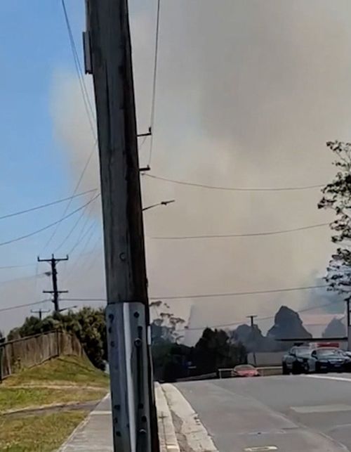 A bushfire 'watch and act' alert has been issued for a small town in Tasmania.Locals in Rosebery, four and a half hours north west of Hobart, on the west coast, have been told to prepare to leave.
