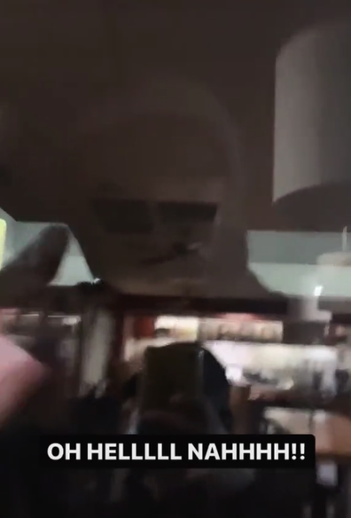 Waitress spots shadowy figure staring at her through shop window: 'Worst nightmare'