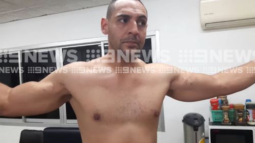 US man Jose Manuel Polanco Junior is accused of attacking the Australian man. (9NEWS)