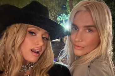 Paris Hilton and Kesha Coachella