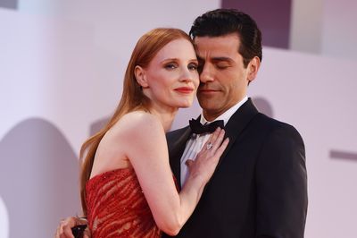 Jessica Chastain and Oscar Isaac
