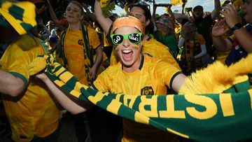 Matildas&#x27; fans show their support ahead of Australia&#x27;s quarter final against France.