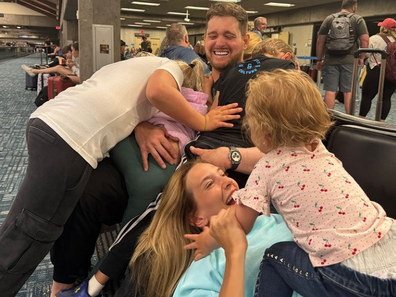 Michael Buble celebrates Easter 2024 with his family