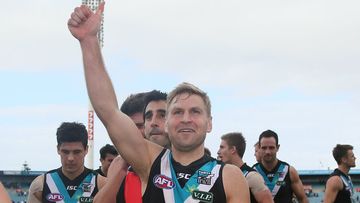Power veteran Kane Cornes extends career with Port after signing one-year deal