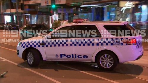 Police claim two men became involved in a fight with two other men on Chapel Street near Malvern Road before 4.30am. (9NEWS)