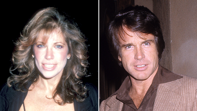 Carly Simon and Warren Beatty split