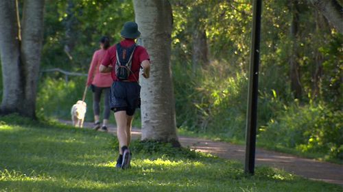 Mr McHugh is running 42 kilometres every day of November for men's mental health.