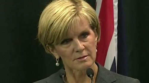 Foreign Minister Julie Bishop. (supplied)
