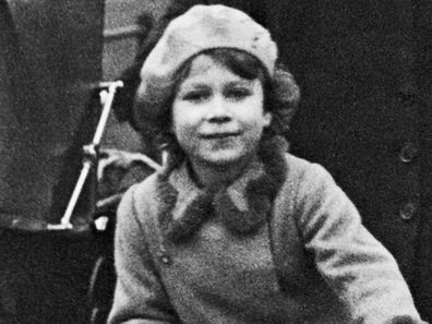 Queen Elizabeth as a little girl