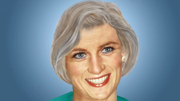 An artist imagines how Princess Diana would look now