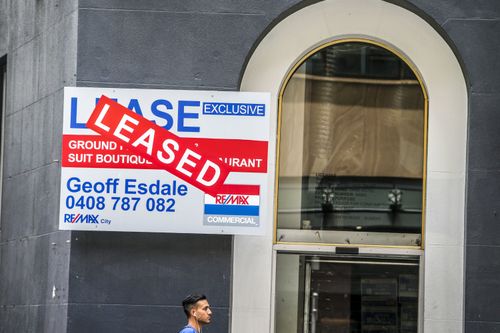 Generic for lease sign, property for rent in Brisbane, Australia.