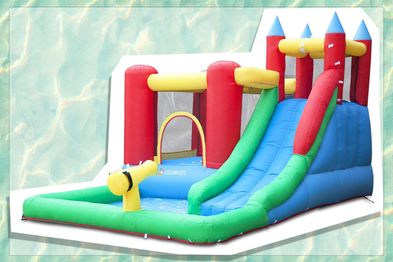9PR: Lifespan Inflatable Slide & Splash Water Play Castle