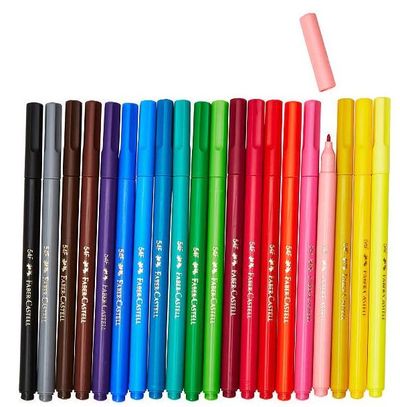 <p>All kids need to colour - and what better way to do it than with a classic set of Textas.</p>
<p><a href="https://www.target.com.au/p/faber-castell-2-fibre-tip-colouring-pens/48792967" target="_blank">Faber-Castell 20 Fibre Tip Colouring Pens, $5.</a></p>