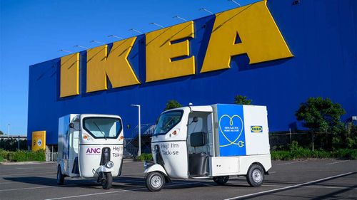 Customers will need to live within 10km of IKEA's Tempe store to get a tuk tuk delivery.