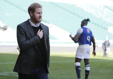 Prince Harry rugby Japan