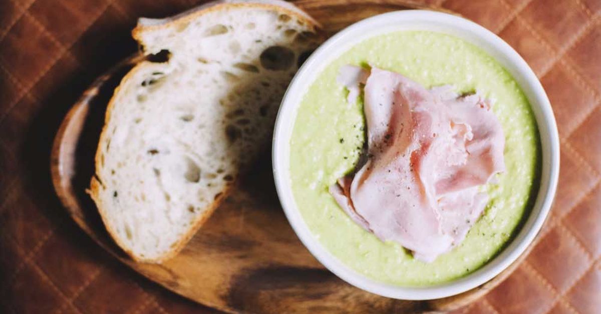 Jared Ingersoll's pea and ham soup - 9Kitchen