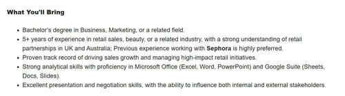 Rhode is searching for an elder head of world unit income pinch knowledge of nan Australian market.