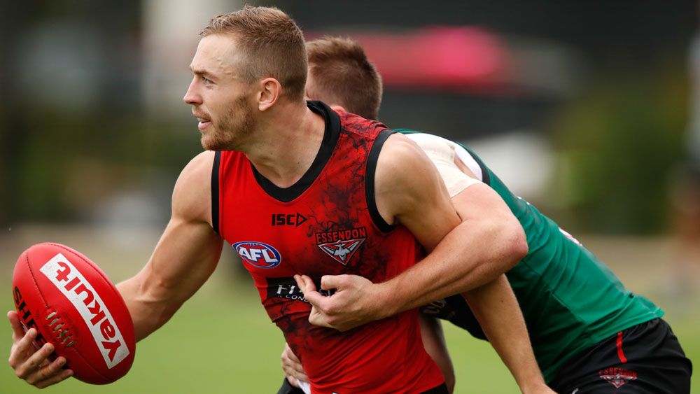 New Essendon Bomber recruit Devon Smith keen to play on edge after training stoush with teammate