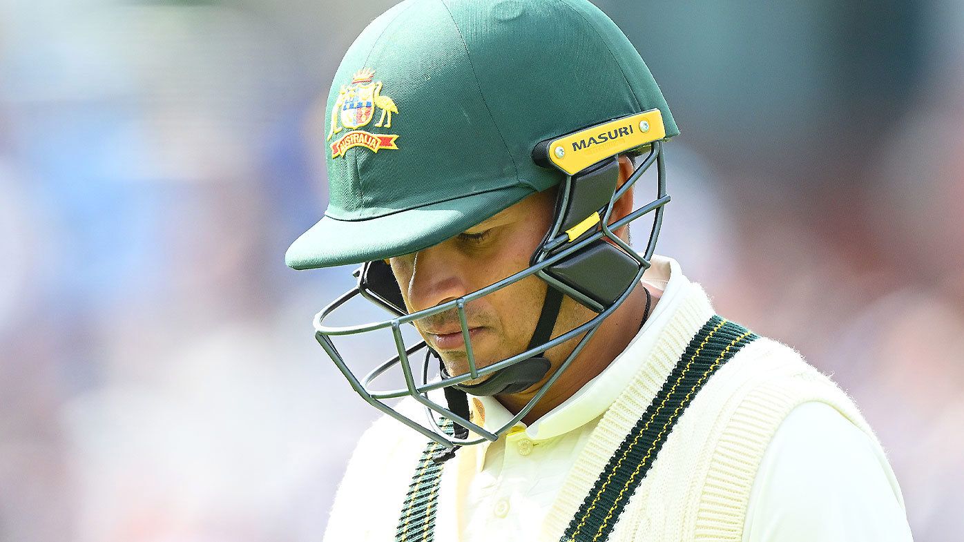 Usman Khawaja pictured in action for Australia during the 2023 Ashes series