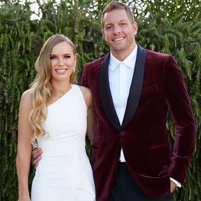 Caroline Wozniacki and David Lee