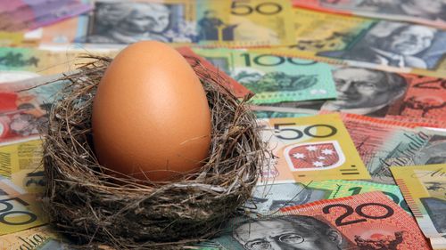 Superannuation nest egg