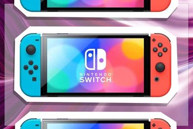 9PR: Nintendo Switch Console OLED Model, Neon