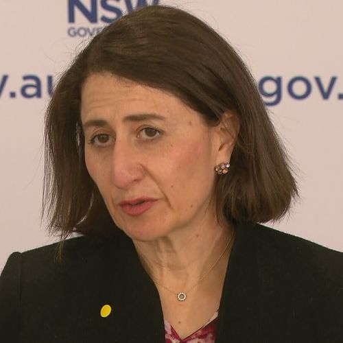 Gladys Berejiklian media conference August 5