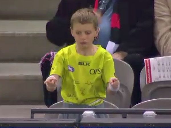 Young umpire steals the spotlight