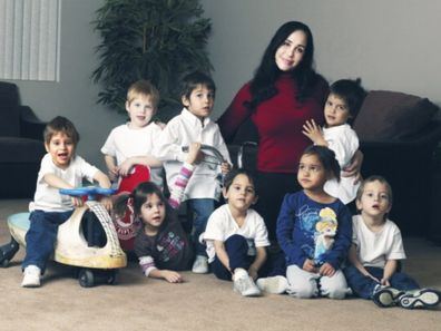 Nadya Suleman, otherwise known as Octomum, and her children