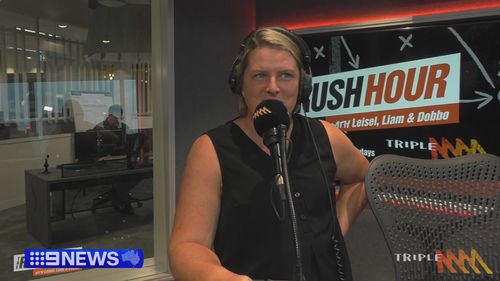 Nine-time Olympic medallist and fellow Triple M host Liesel Jones was brought to tears as she responded to the comments on the air.