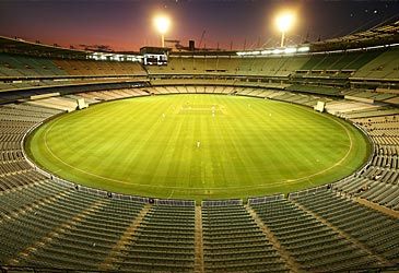 What is the reconfigured seating capacity of the Melbourne Cricket Ground?