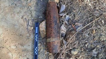 unexploded bombs