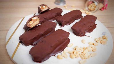 Date caramel is the secret to healthier snickers bars