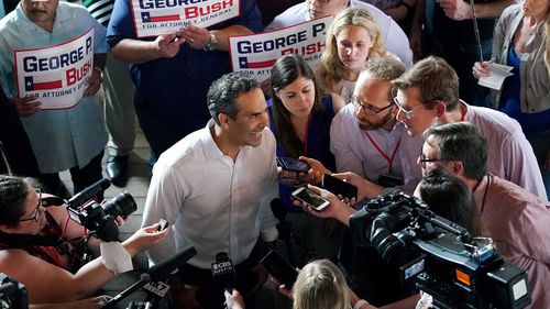 George P Bush, the grandson and nephew of former presidents, has been rejected by Texas Republicans.