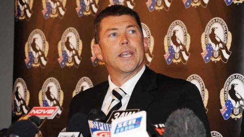Gary Pert has quit as Collingwood CEO. (AAP)