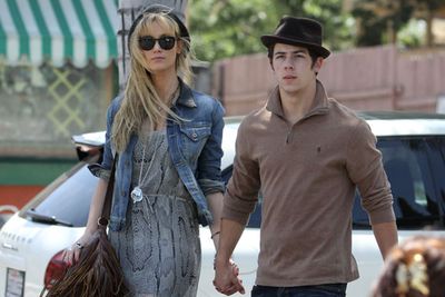 <p>Age gap: 8 years</p><p>Delta couldn’t even wait for the umbilical cord to be cut. Nick Jonas was barely legal when he shacked up with <i>The Voice</i> judge after her break-up with Brian McFadden. </p><p>The relationship lasted 10 months, basically the same age as Nick was.</p>