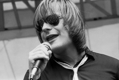 Southside Johnny Lyon of Southside Johnny and the Asbury Jukes at Comiskey Park In Chicago, Ilinois, August 19, 1979.  (Photo by Paul Natkin/Getty Images)